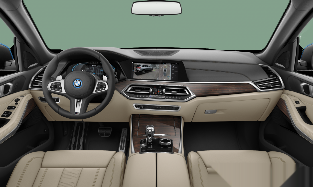 Interior of BMW X5 xDrive45e (G05), VIN 5UXTA6C09M9F85477