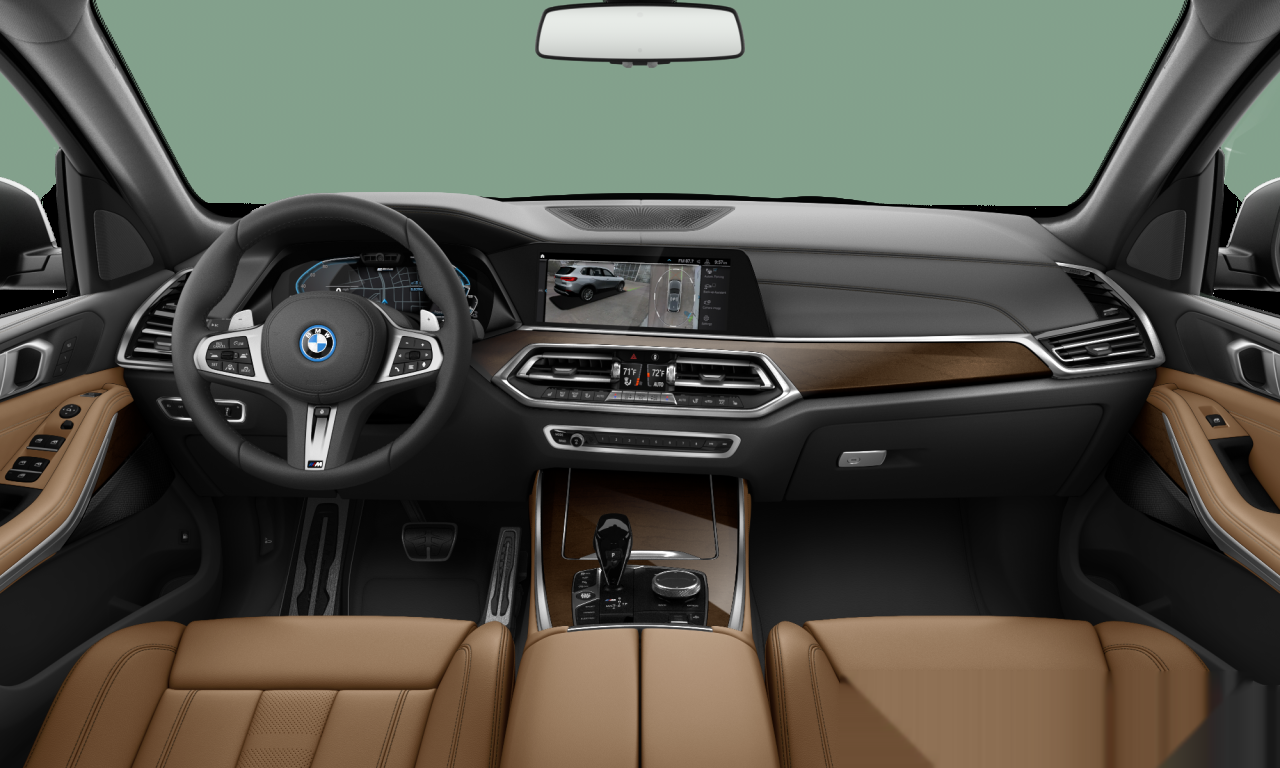 Interior of BMW X5 xDrive45e (G05), VIN 5UXTA6C0XN9M15787