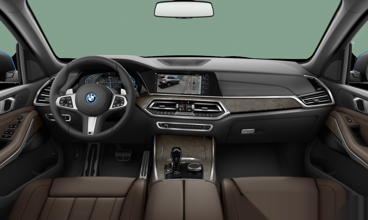 Interior of BMW X5 xDrive45e (G05), VIN 5UXTA6C0XN9N09474