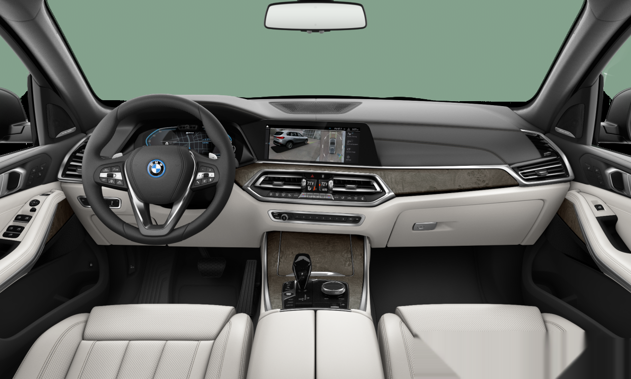 Interior of BMW X5 xDrive45e (G05), VIN 5UXTA6C0XN9N37579