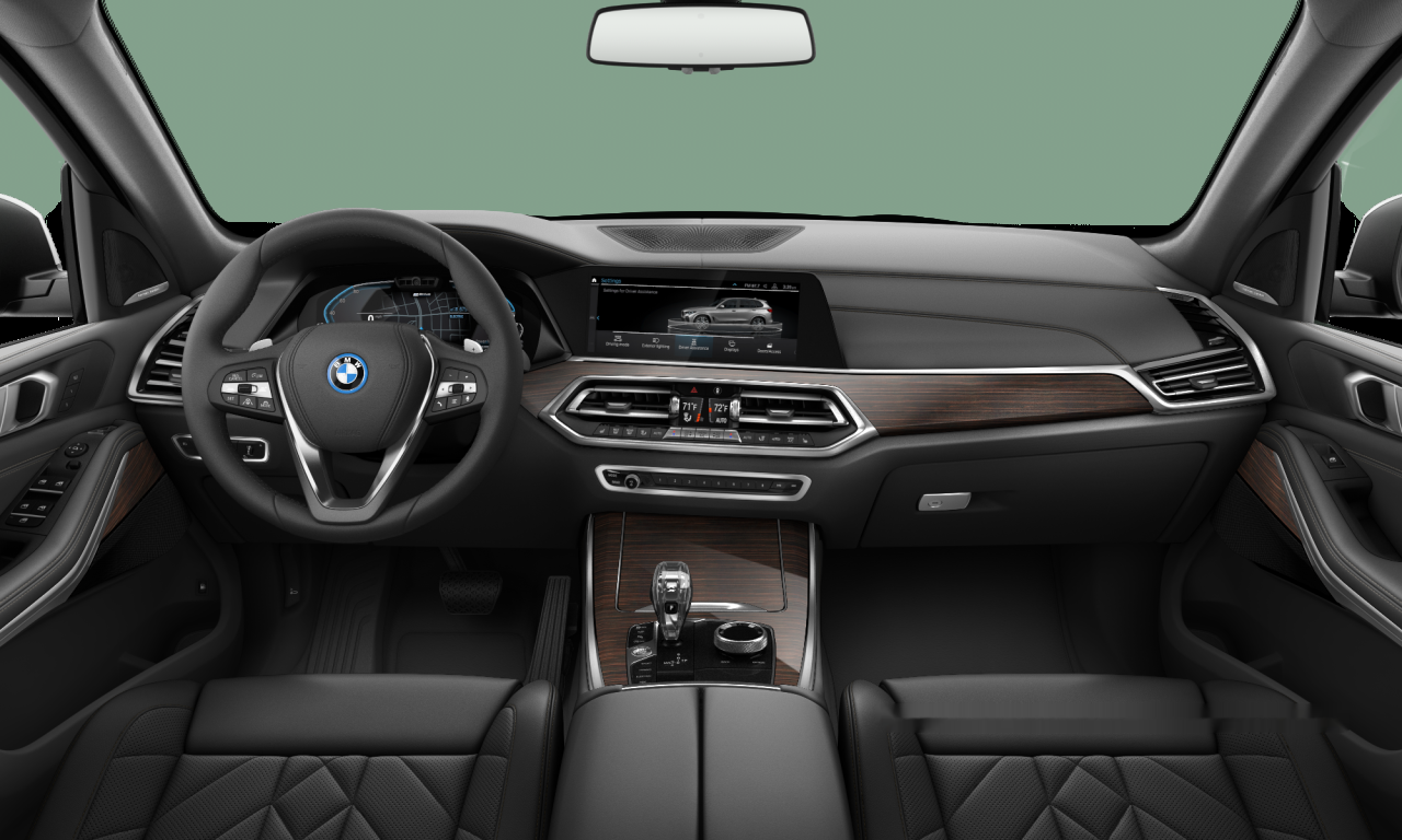 Interior of BMW X5 xDrive45e (G05), VIN 5UXTA6C0XP9P00332