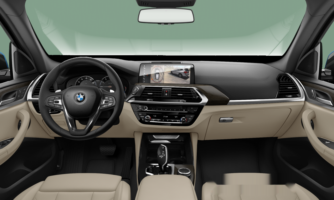 Interior of BMW X3 sDrive30i (G01), VIN 5UXTR7C54KLR50929
