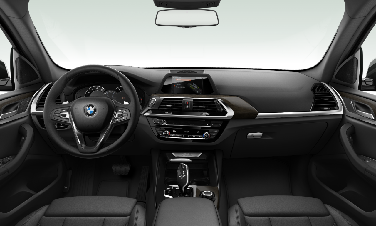 Interior of 2018 BMW X3 sDrive30i (G01), VIN 5UXTR7C55KLF30065