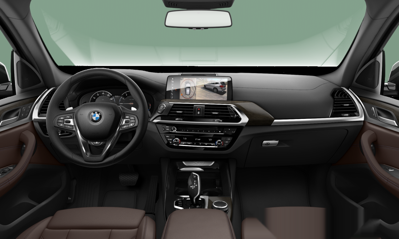 Interior of 2017 BMW X3 xDrive30i (G01), VIN 5UXTR9C50JLC73827
