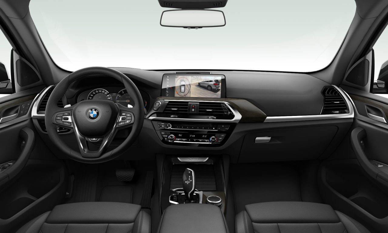 Interior of 2018 BMW X3 xDrive30i (G01), VIN 5UXTR9C53KLE16898