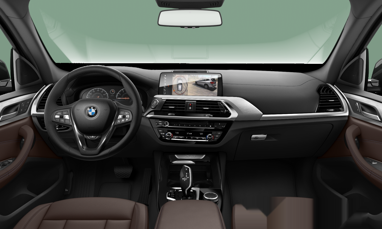 Interior of 2018 BMW X3 xDrive30i (G01), VIN 5UXTR9C5XJLC82518