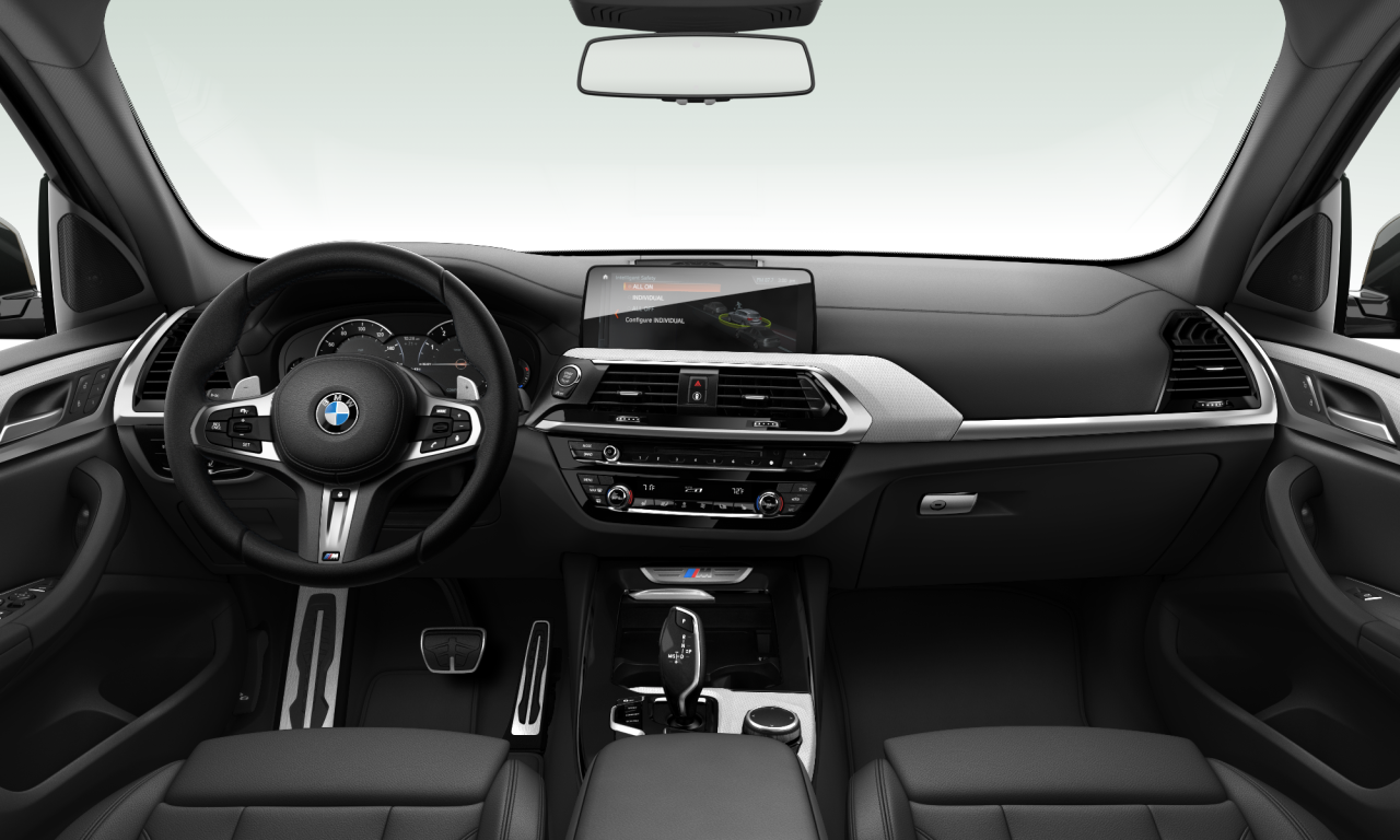Interior of 2019 BMW X3 M40i (G01), VIN 5UXTS3C5XK0Z07856
