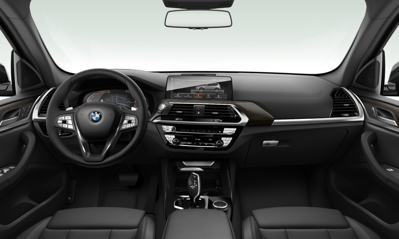 Interior of BMW X3 sDrive30i (G01), VIN 5UXTY3C02M9E16220