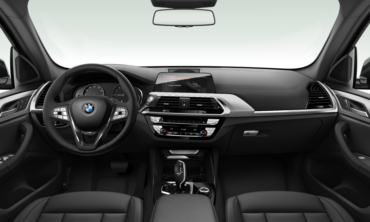 Interior of BMW X3 xDrive30i (G01), VIN 5UXTY5C05M9E67223