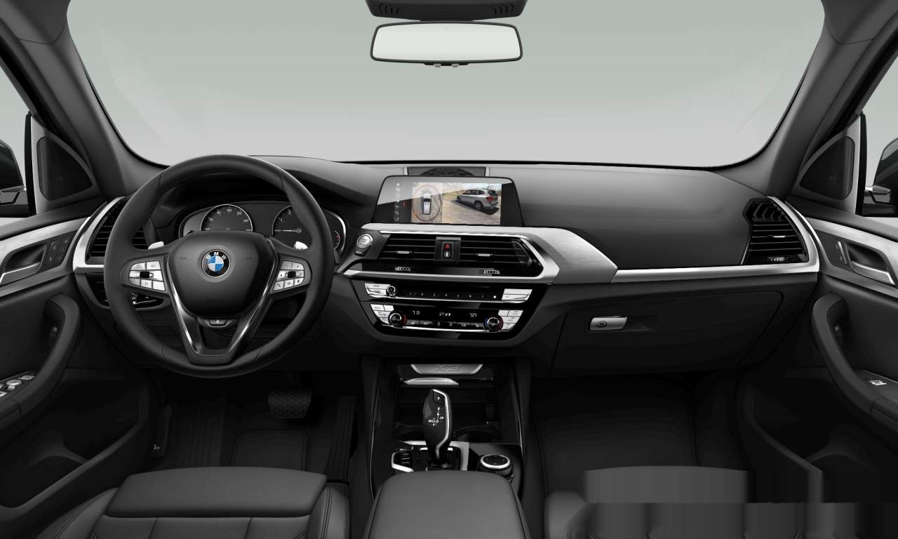 Interior of BMW X3 xDrive30i (Sports Activity Vehicle (5 Doors)), VIN 5UXTY5C0XM9F84649