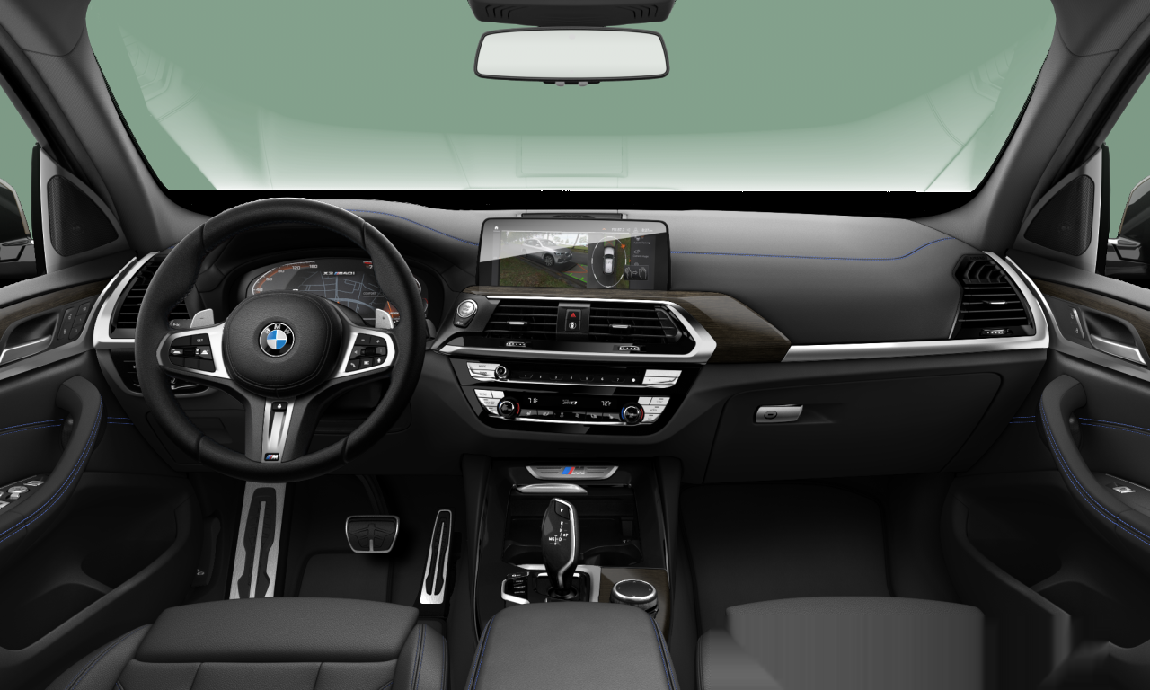 Interior of BMW X3 M40i (G01), VIN 5UXTY9C03LLE60392