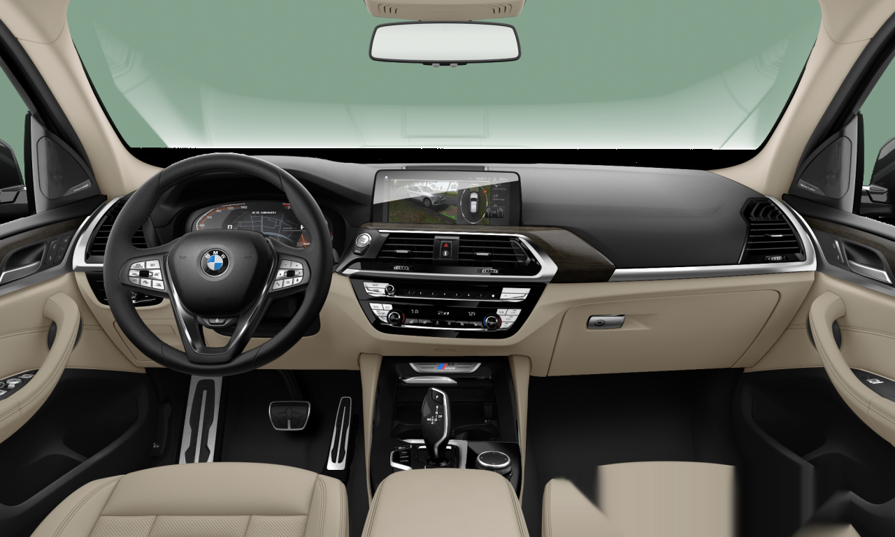 Interior of BMW X3 M40i (G01), VIN 5UXTY9C04M9E13550