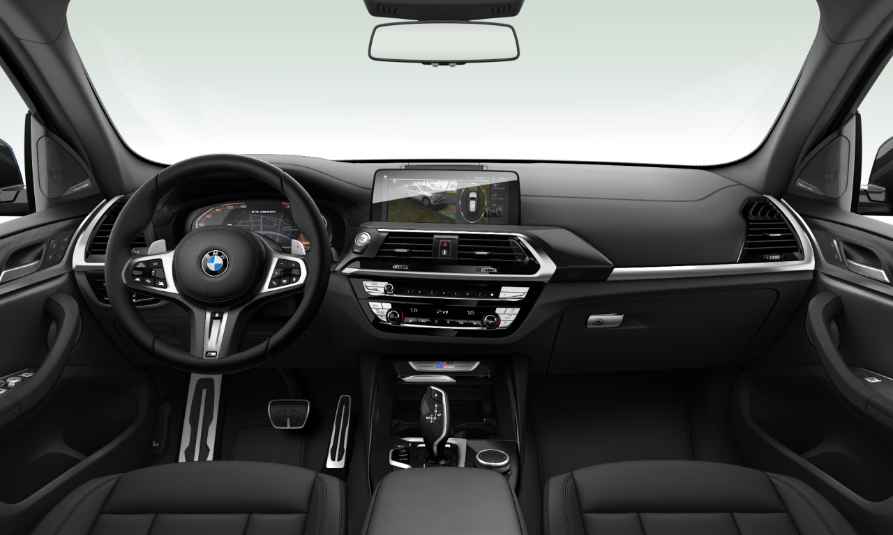 Interior of 2020 BMW X3 M40i (G01), VIN 5UXTY9C06M9E63365