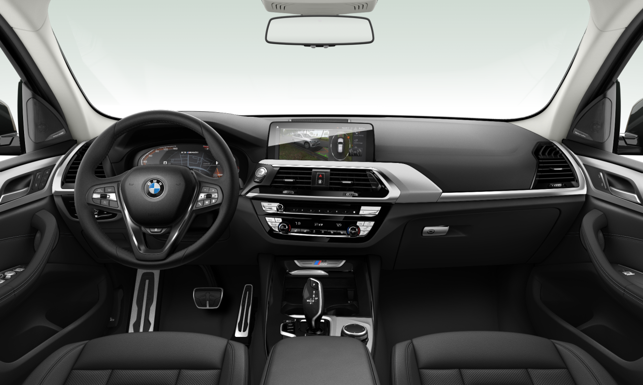 Interior of BMW X3 M40i (G01), VIN 5UXTY9C09LLE59604