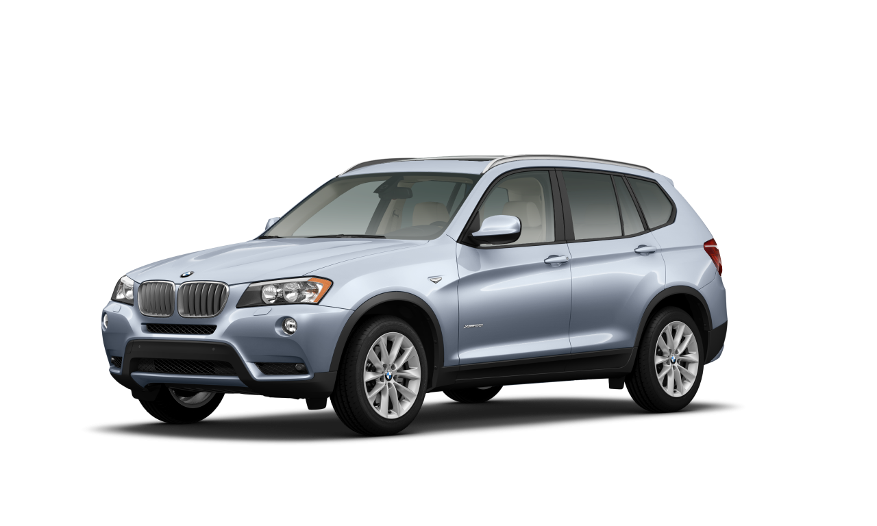 Exterior of 2012 BMW X3 xDrive28i (F25), VIN 5UXWX9C5XD0D00007