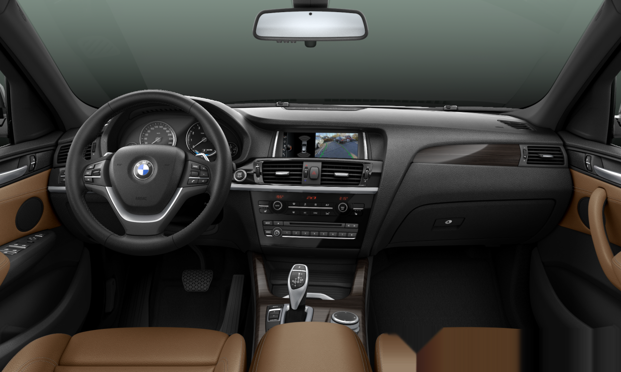 Interior of BMW X4 xDrive28i (F26), VIN 5UXXW3C50H0T78822