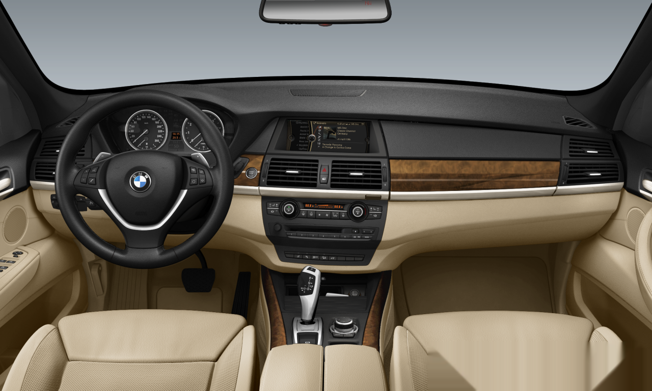 Interior of BMW X5 xDrive35i (E70 (MUE)), VIN 5UXZV4C55D0B11593