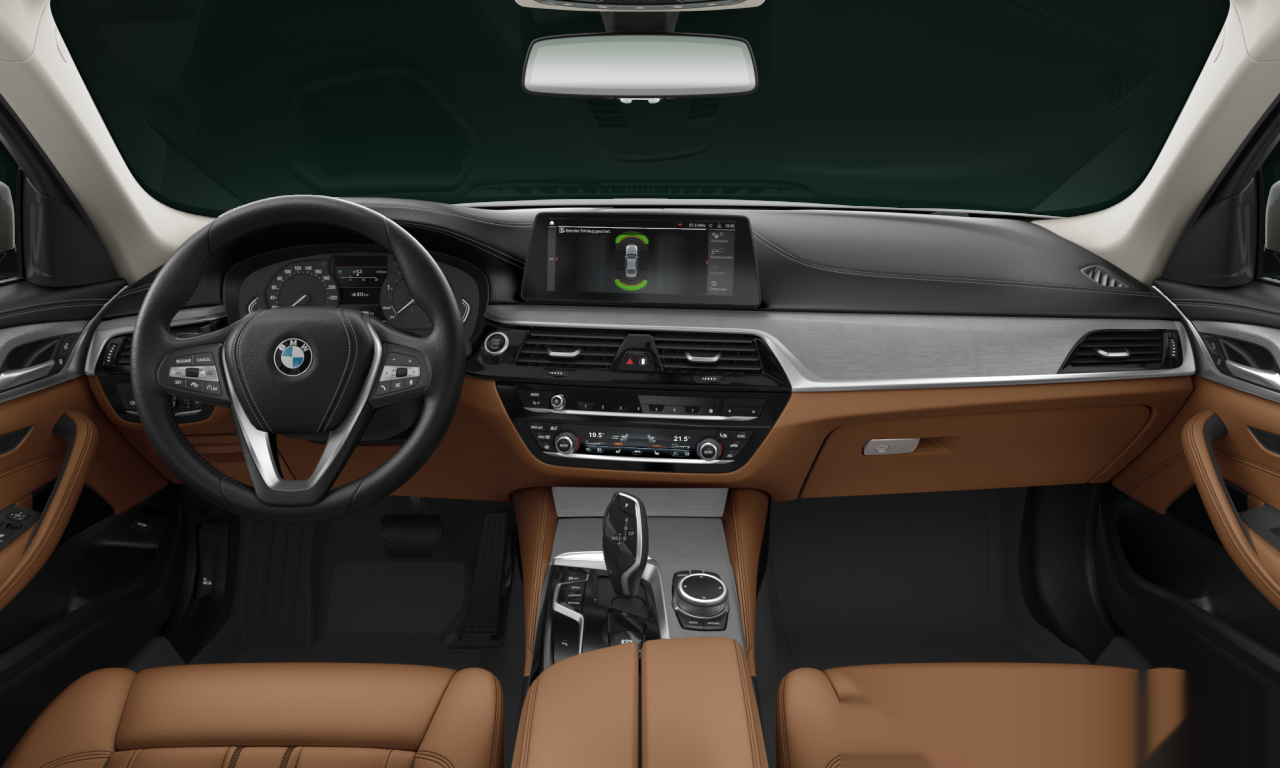 Interior of BMW 530d (G30 (MUE)), VIN WBA11AH0X0CF31409