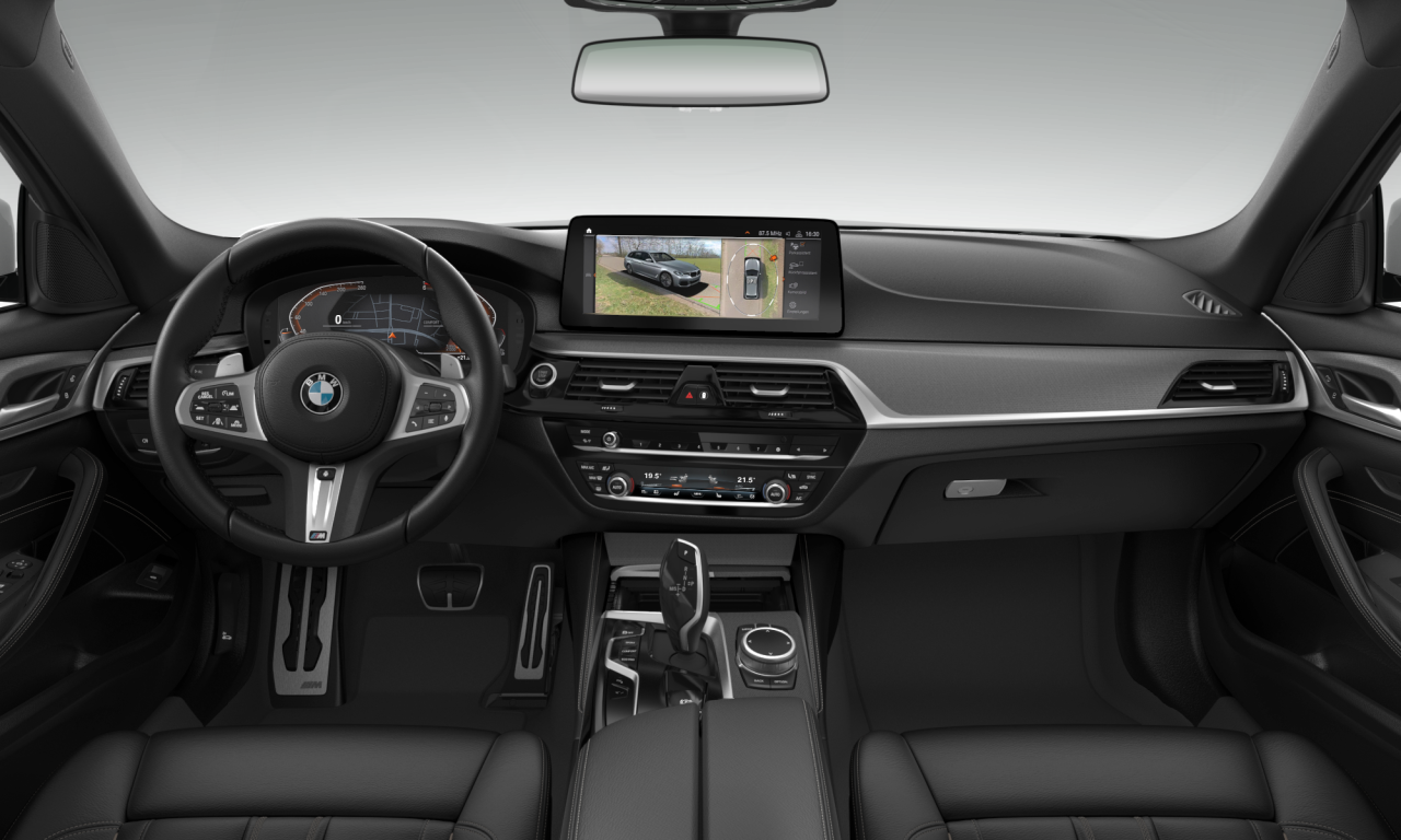 Interior of BMW 530d (G31 (MUE)), VIN WBA11AJ080CN76887