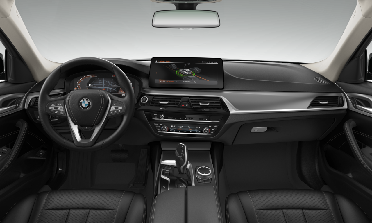 Interior of BMW 530d (G31 (MUE)), VIN WBA11AJ090CN67597