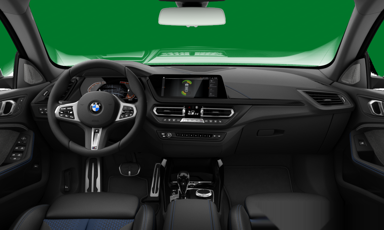 Interior of BMW 218i (F44), VIN WBA11AK0107R61859