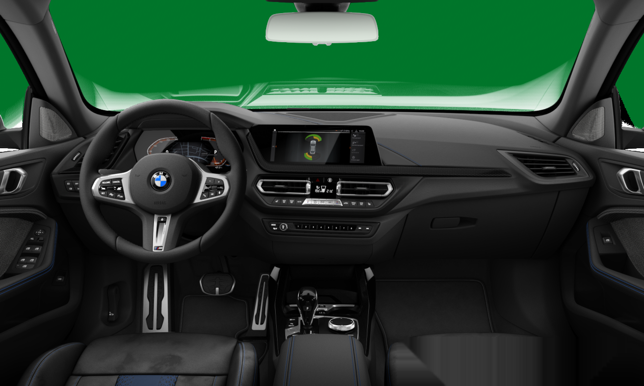 Interior of BMW 218i (F44), VIN WBA11AK0107R69170