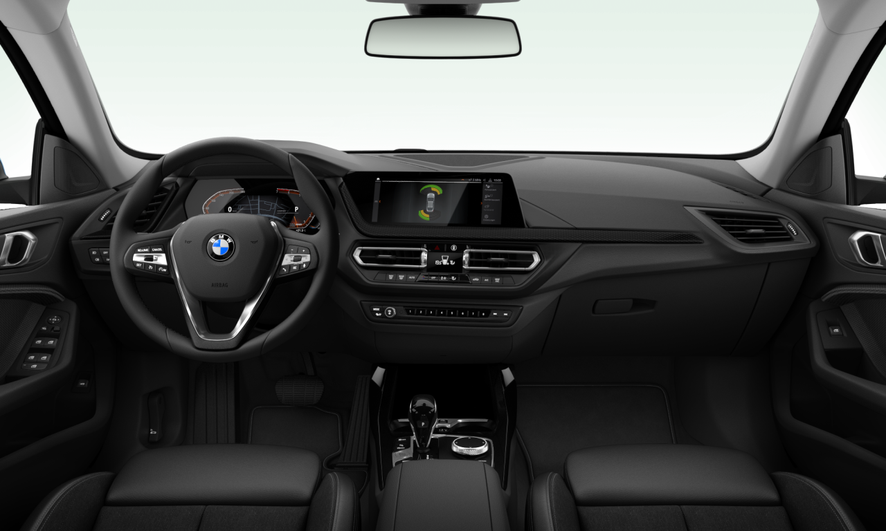 Interior of BMW 218i (F44), VIN WBA11AK0507R44773