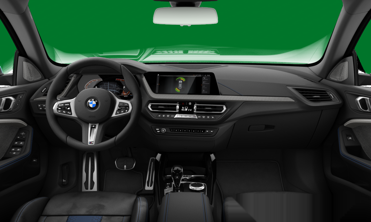Interior of BMW 218i (F44), VIN WBA11AK0807R58425