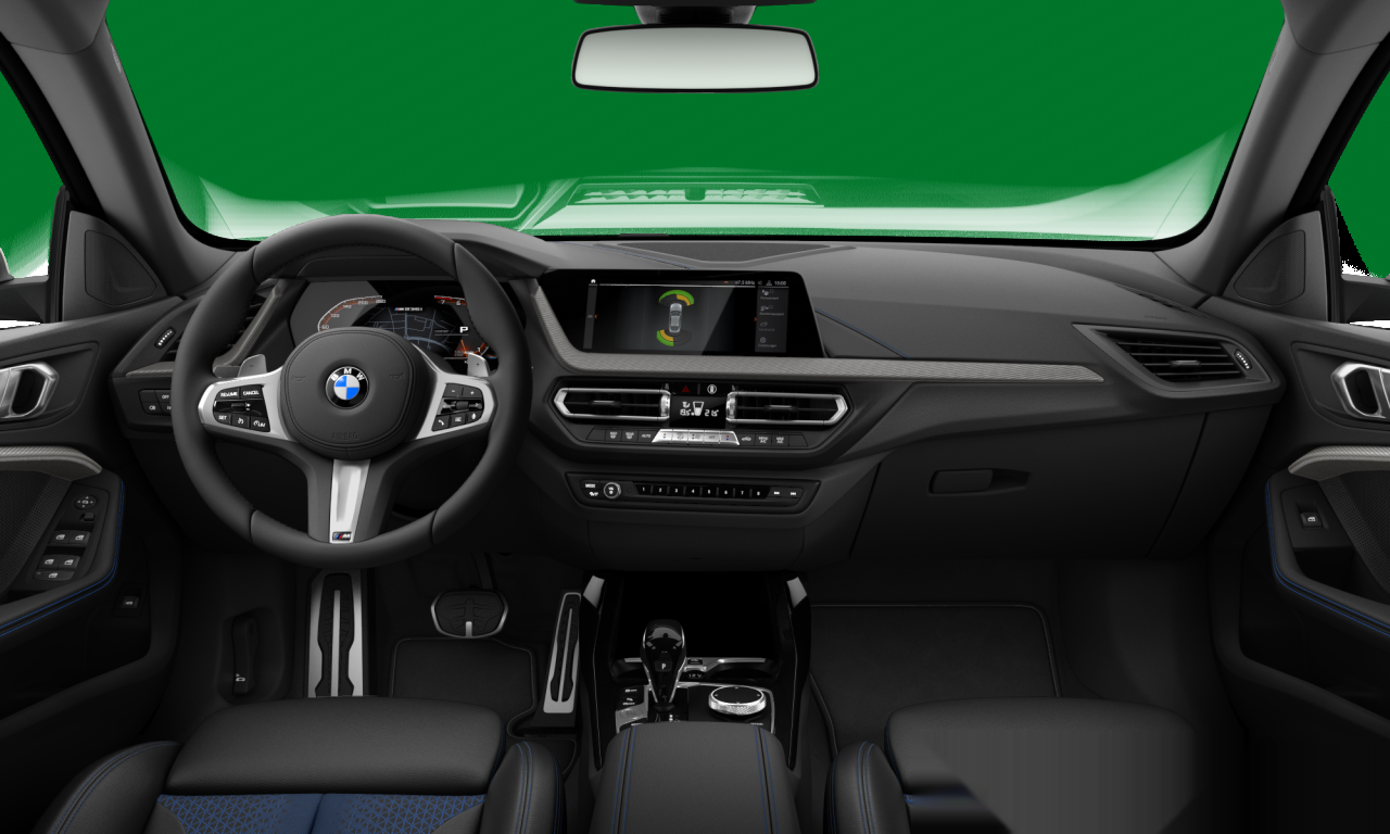 Interior of 2022 BMW M235i xDrive (F44), VIN WBA11AL0007L79377