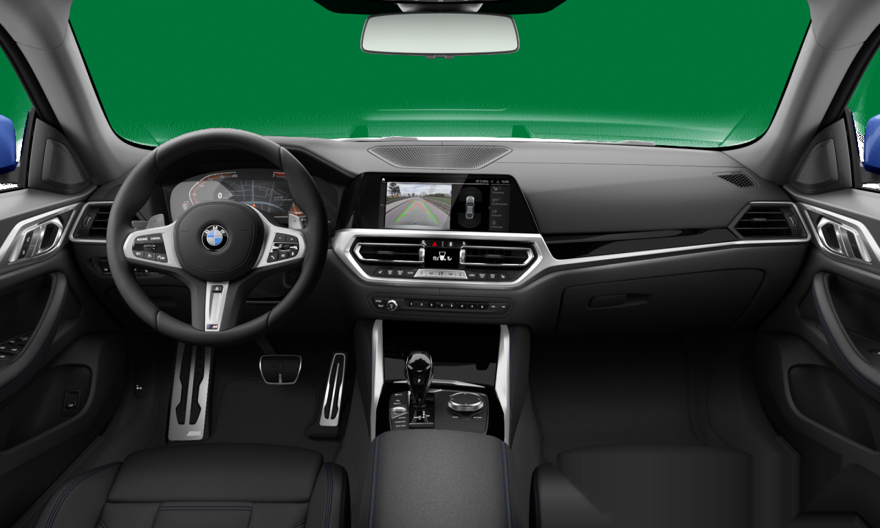 Interior of BMW 420i (G26), VIN WBA11AV040FM23836