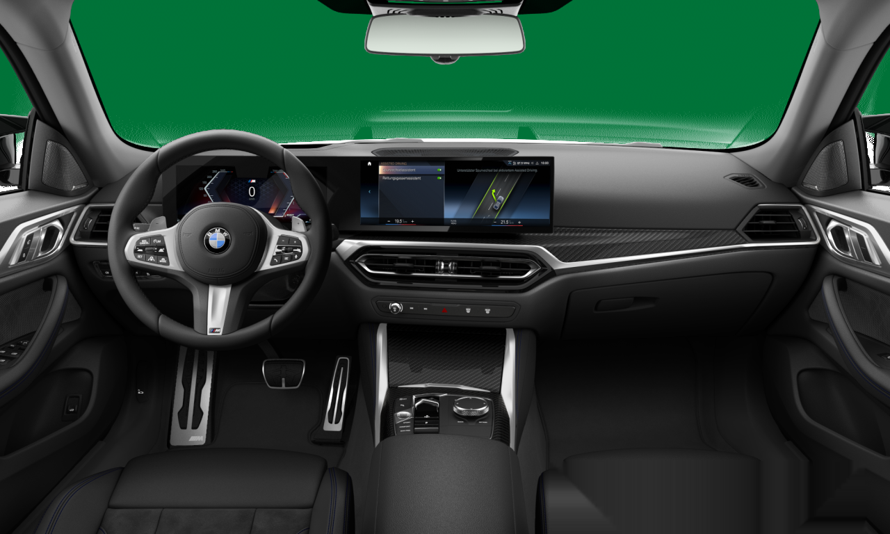 Interior of BMW M440i xDrive (G26), VIN WBA11AW000FR91659