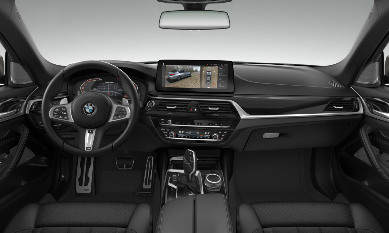 Interior of 2023 BMW M550i xDrive (G30 (MUE)), VIN WBA11BK020CM71847