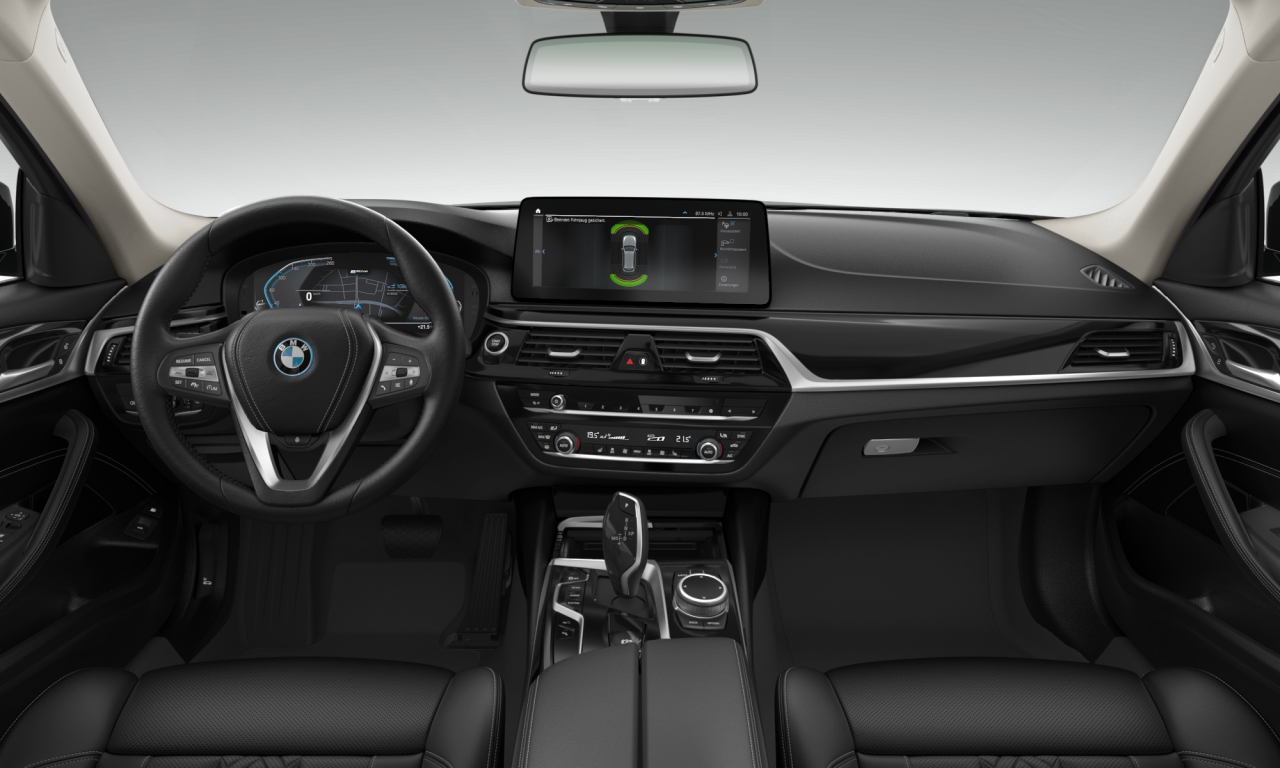 Interior of 2021 BMW 530e (G31 (MUE)), VIN WBA11CG07NCJ43376