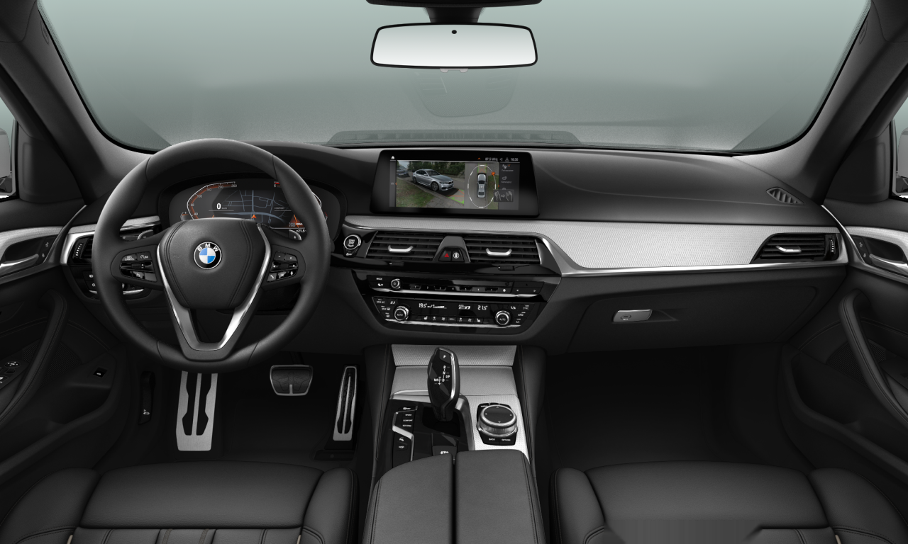 Interior of 2020 BMW 520d (G30), VIN WBA11DW000WW84915