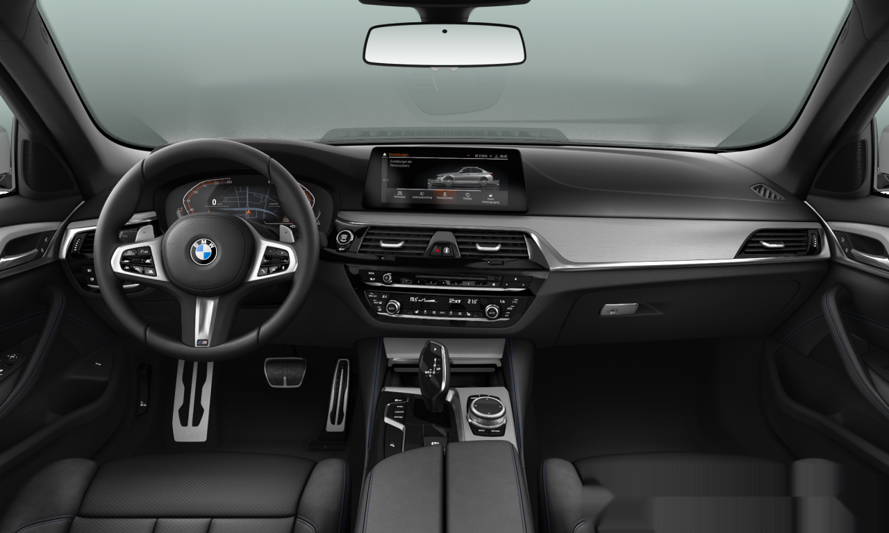 Interior of 2020 BMW 520d (G30), VIN WBA11DW010CE31669