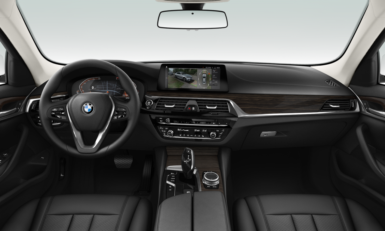 Interior of 2020 BMW 520d (G30), VIN WBA11DW020WW86522