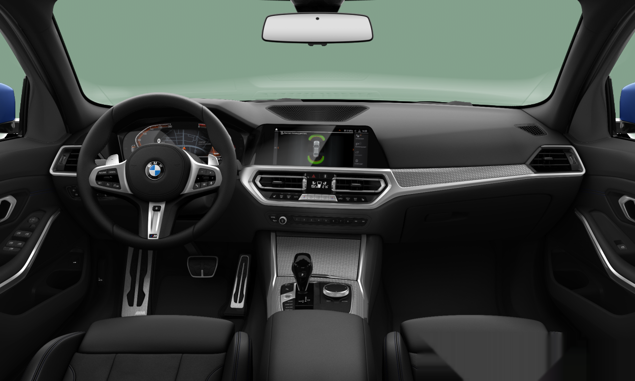 Interior of BMW 320d (G20), VIN WBA11DY000FM97140