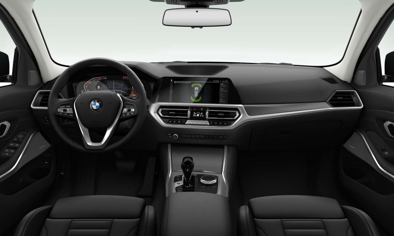 Interior of BMW 320d (G21), VIN WBA11DZ040FL19293