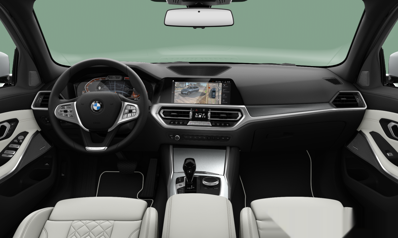 Interior of 2020 BMW 320d (G21), VIN WBA11DZ050FK03228