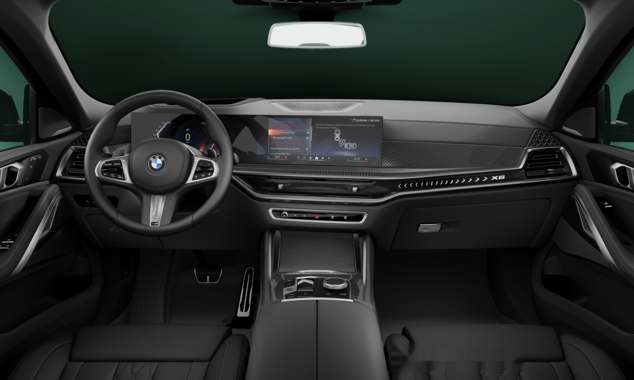 Interior of 2024 BMW X6 xDrive30d M Sport (G06 (MUE)), VIN WBA11EY0109Y39215