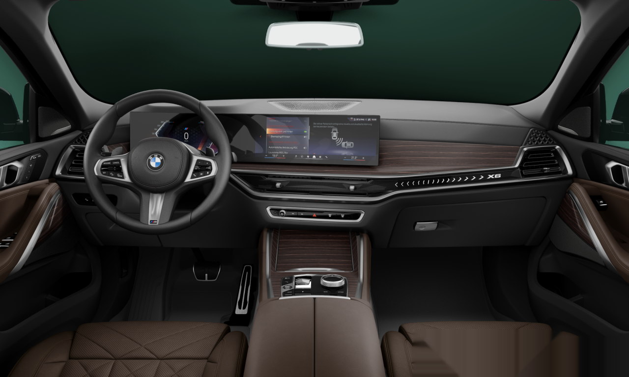 Interior of BMW X6 xDrive30d M Sport (G06 (MUE)), VIN WBA11EY0609227656