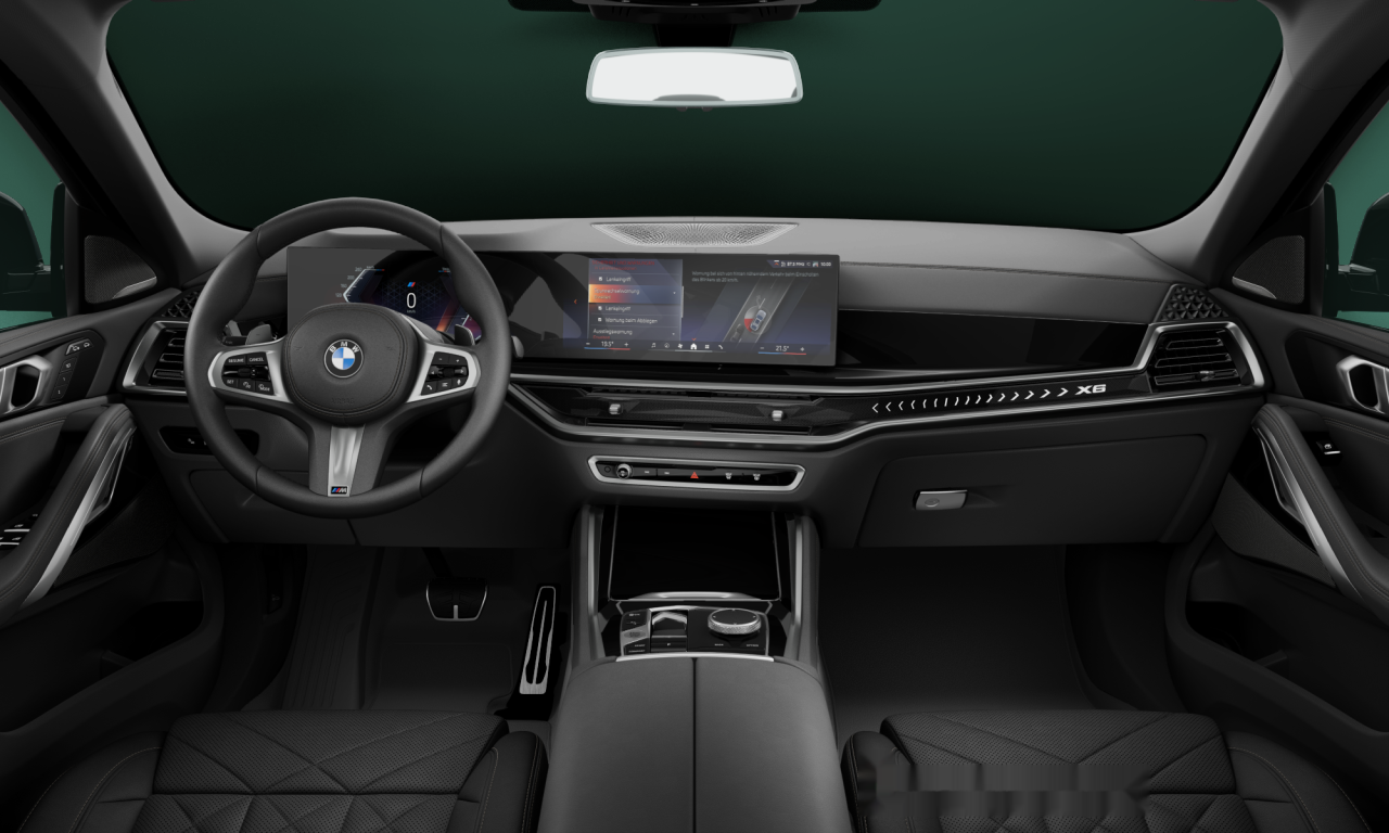 Interior of BMW X6 xDrive30d M Sport (G06 (MUE)), VIN WBA11EY0909Z17045
