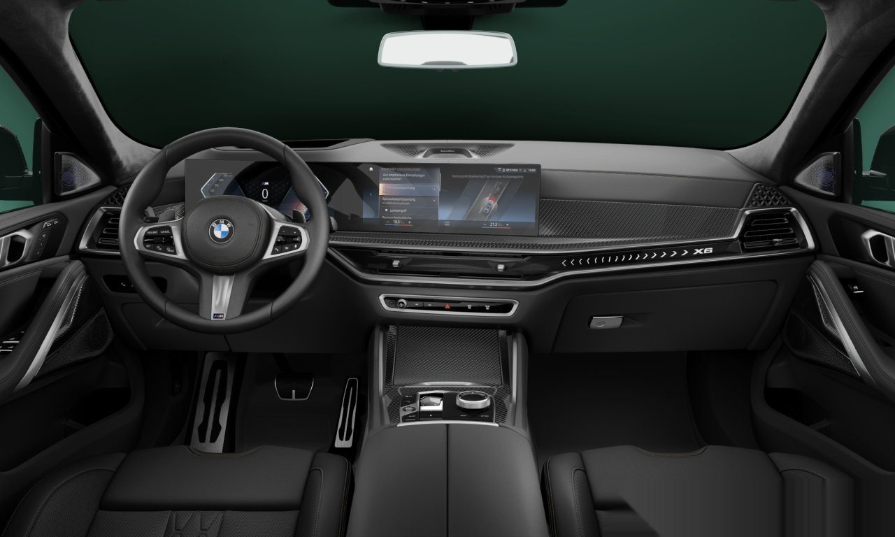 Interior of BMW X6 xDrive30d M Sport (G06 (MUE)), VIN WBA11EY0X09T18879