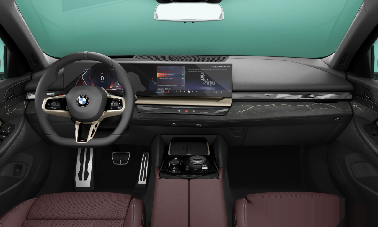 Interior of BMW 520i (G60), VIN WBA11FJ06RCR97257