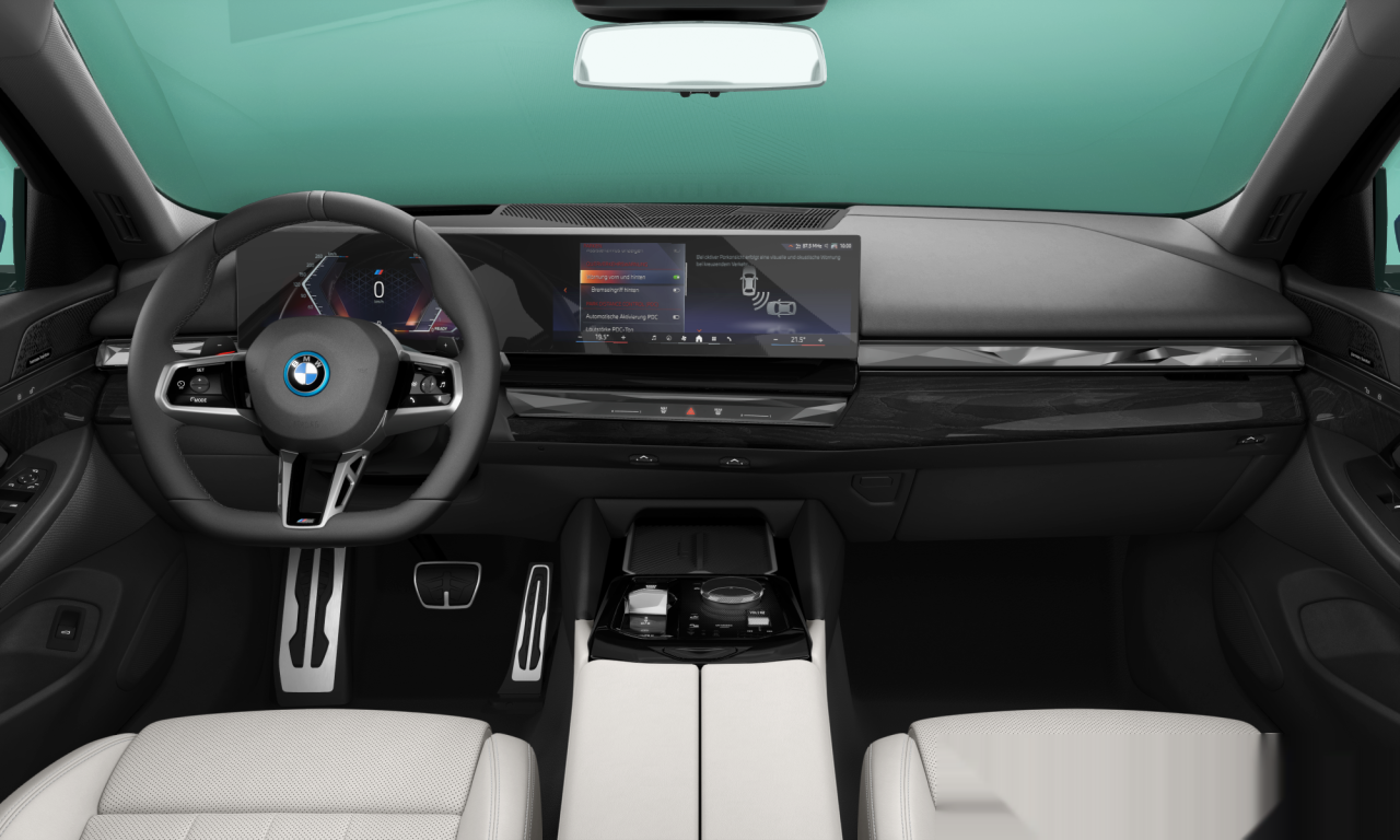 Interior of BMW 550e xDrive (G60), VIN WBA11FK050CV77121
