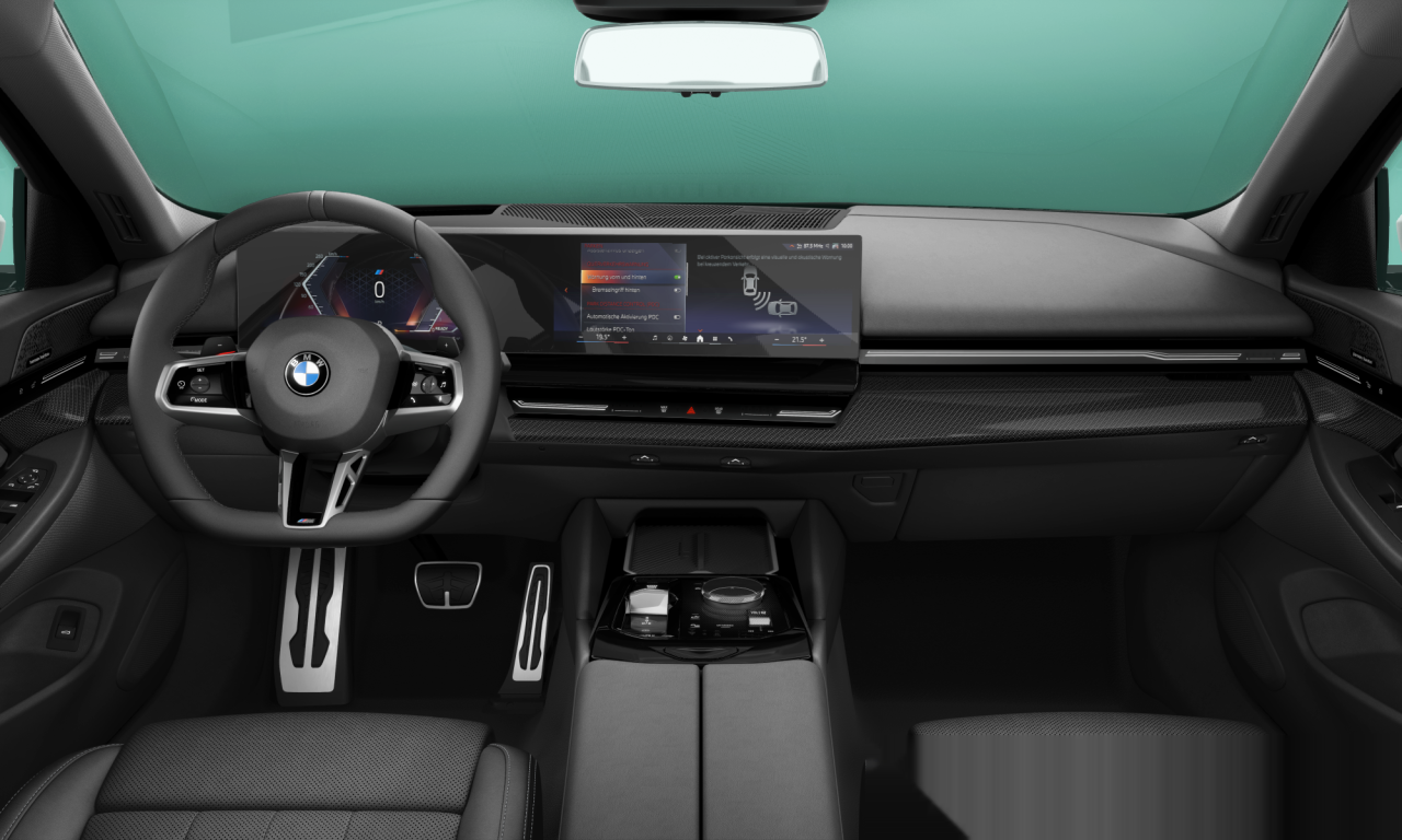 Interior of BMW 520d (G60), VIN WBA11FL010CS12143