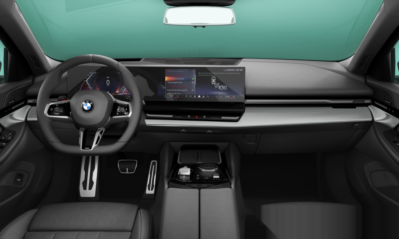Interior of 2023 BMW 520d (G60), VIN WBA11FL040CP18498
