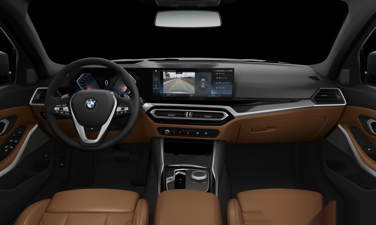 Interior of BMW 318d (G21 (MUE)), VIN WBA11FZ020FP47729