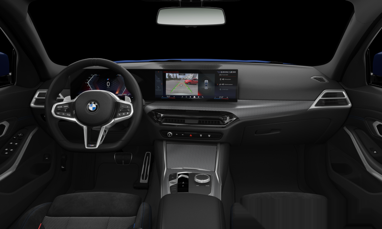 Interior of BMW 318d (G21 (MUE)), VIN WBA11FZ030FU13001