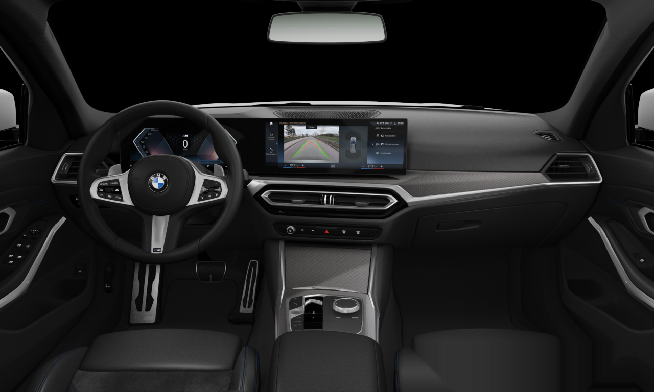 Interior of BMW 318d (G21 (MUE)), VIN WBA11FZ090FN72492